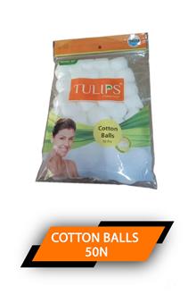 Tulips Cotton Balls 50n